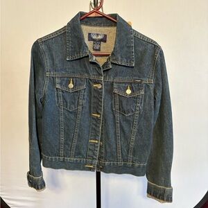 Angels Dark Blue Jean Jacket